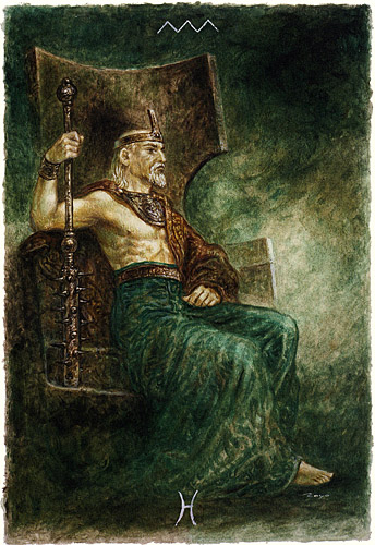Minor Arcana: Wands - King of Wands